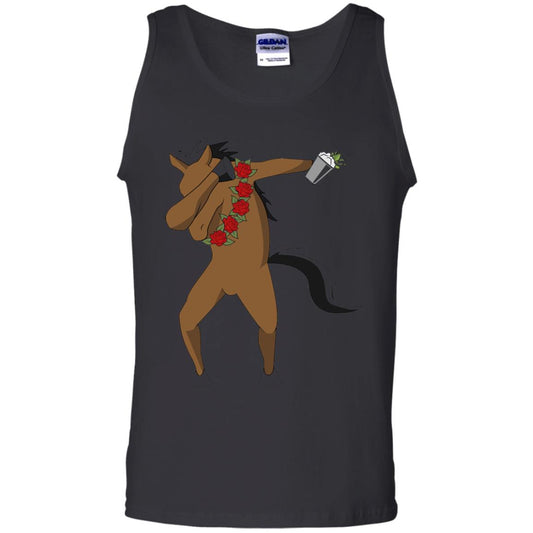 Derby Party 2018 Funny Dabbing Horse Shirt Black