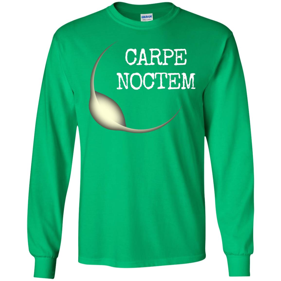 Carpe Noctem Lunar Eclipse T Shirt Irish Green