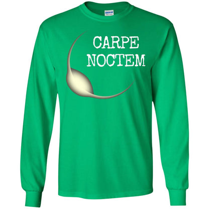 Carpe Noctem Lunar Eclipse T Shirt Irish Green