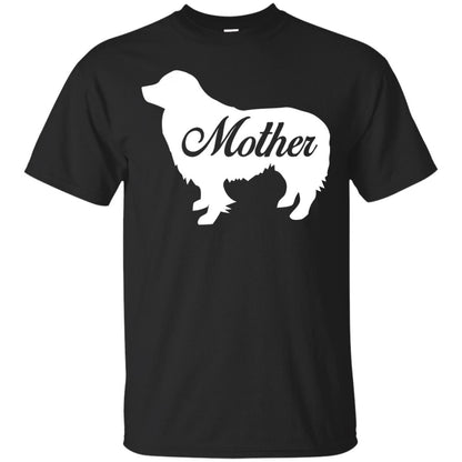 Border Collie Dog Mom T-shirt Black