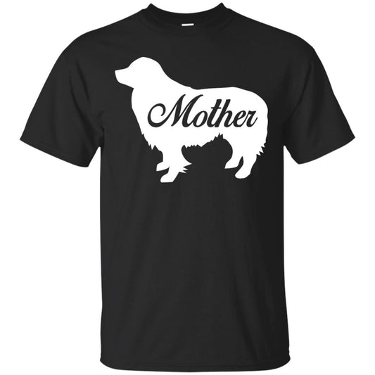 Border Collie Dog Mom T-shirt Black