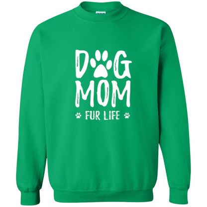 Dog Lover T-shirt Dog Mom Fur Life T-shirt Irish Green