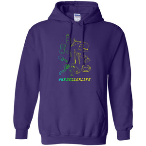 Reseller Life Entrepreneur Self Employed Reselling Gift ShirtG185 Gildan Pullover Hoodie 8 oz.