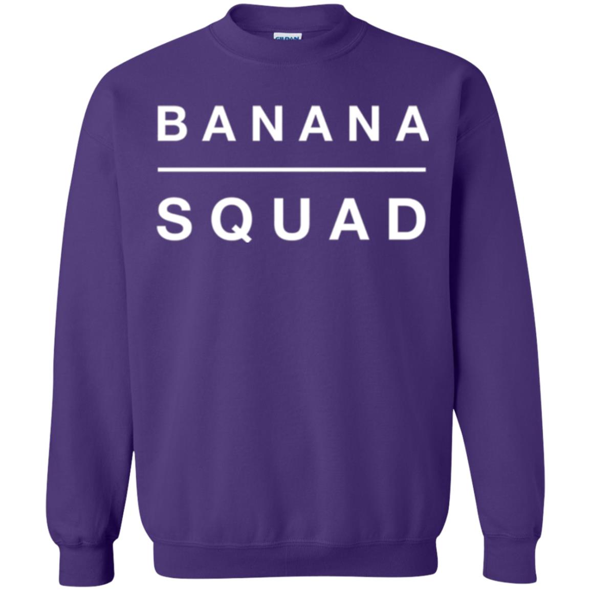 Funny Banana Squad T-shirt Purple
