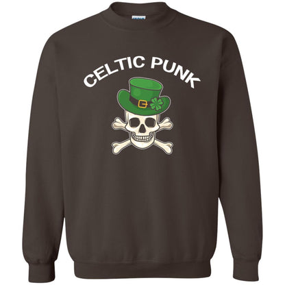 Celtic Punk Rock Irish St. Patrick_s Day T-shirt Dark Chocolate
