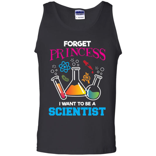Forget Princess I Want To Be A Scientist Shirt Chemistry Black