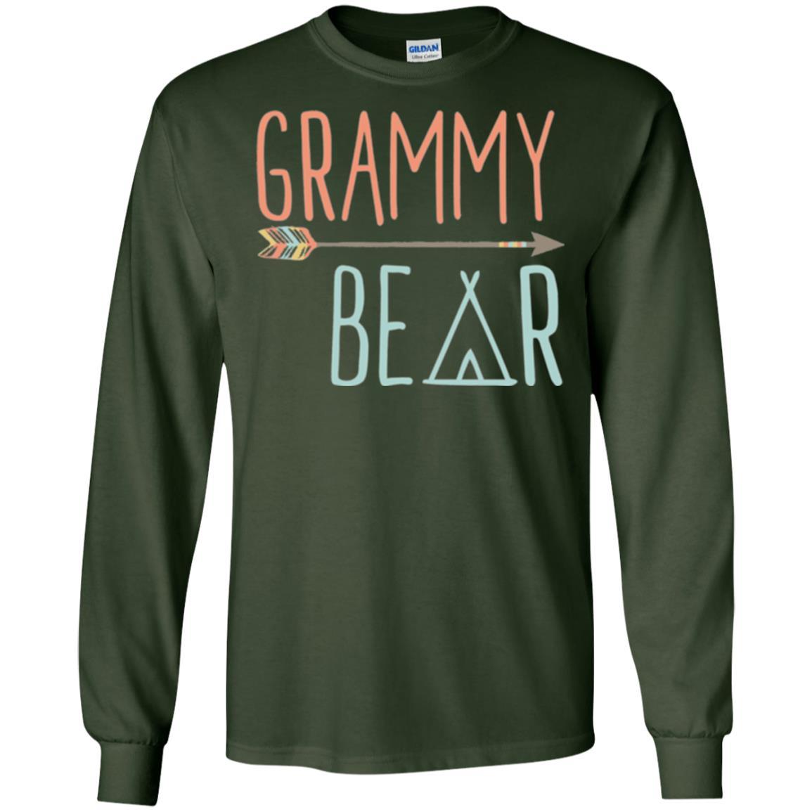 Bear Lover T-shirt Grammy Bear T-shirt Forest Green
