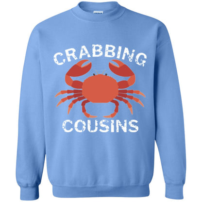 Fishing Lovers T-shirt Crabbing Cousins Carolina Blue