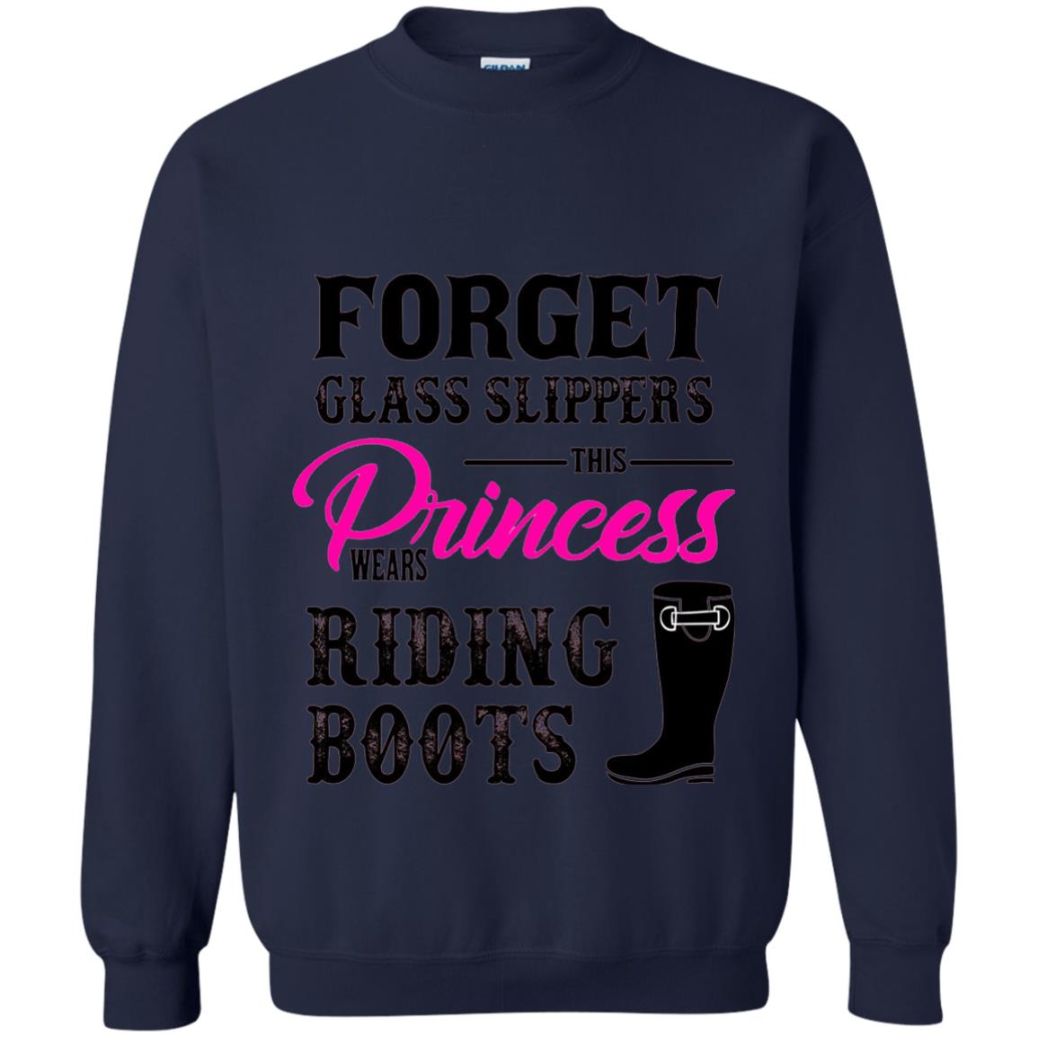 Forget Glass Slippers Princess Wears Riding Boots Navy