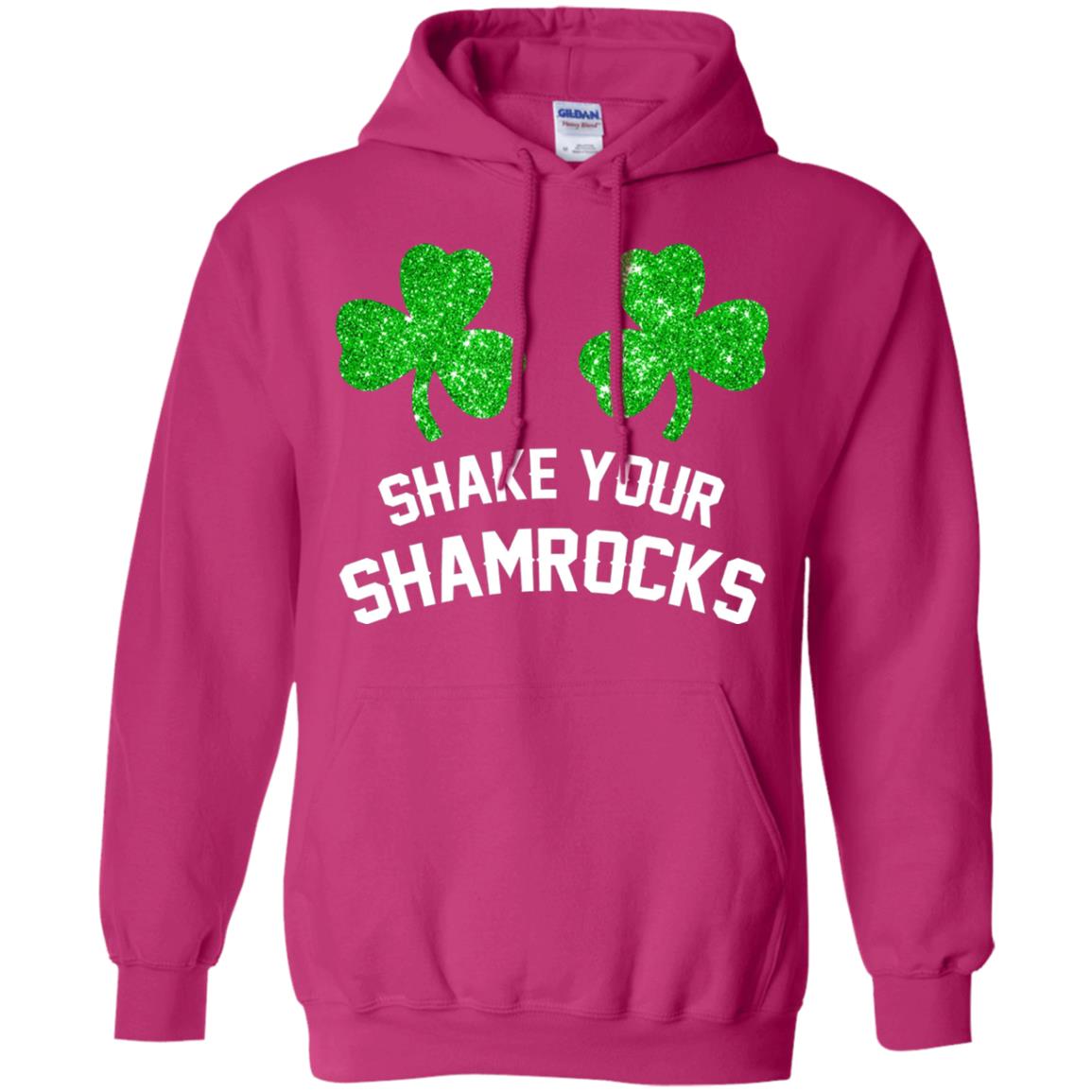 Shake Your Shamrocks St. Patrick_s Day T-shirt Heliconia