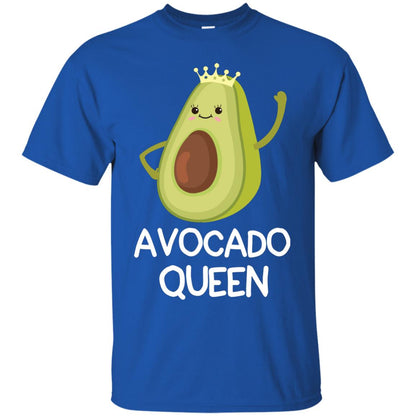 Avocado Queen Vegetarian Shirt For Girls Royal