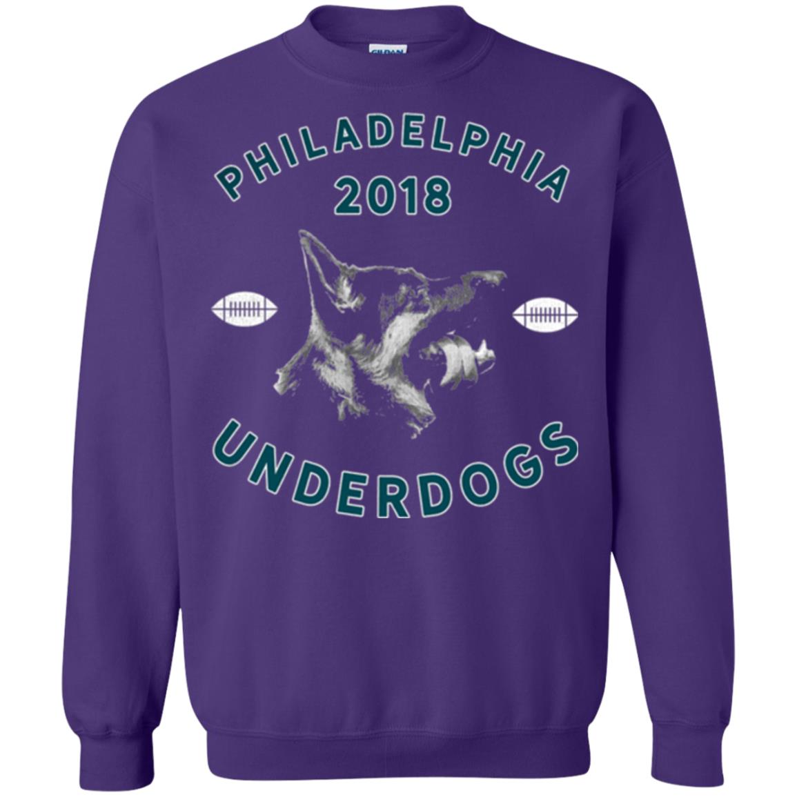 Dog Lover T-shirt Philly Philadelphia Underdogs Lii Game Day Purple