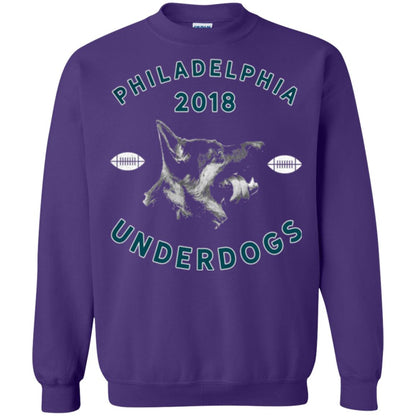 Dog Lover T-shirt Philly Philadelphia Underdogs Lii Game Day Purple
