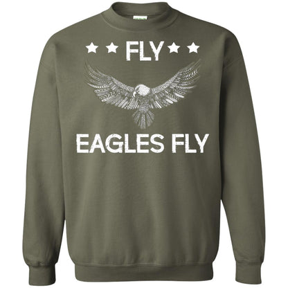 Flying Eagles Fly T-shirt Military Green