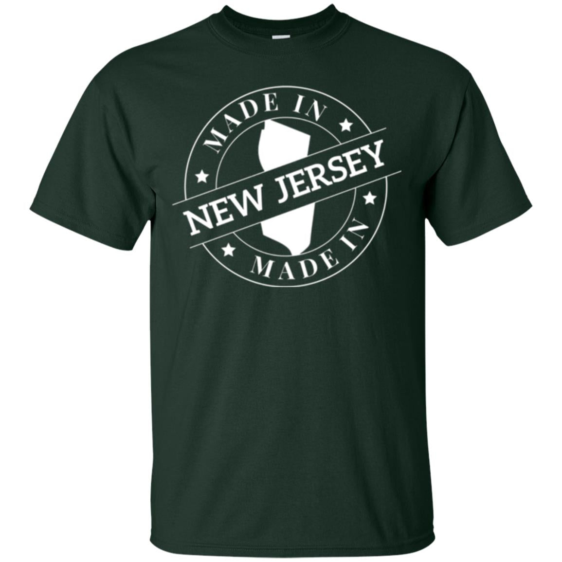 Made In New Jersey T-shirt Forest Green