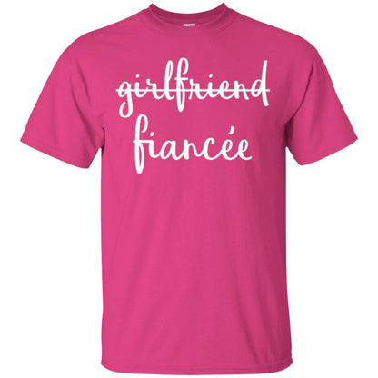 Fiance Engagement Party T-shirt Girlfriend Fiancee Heliconia