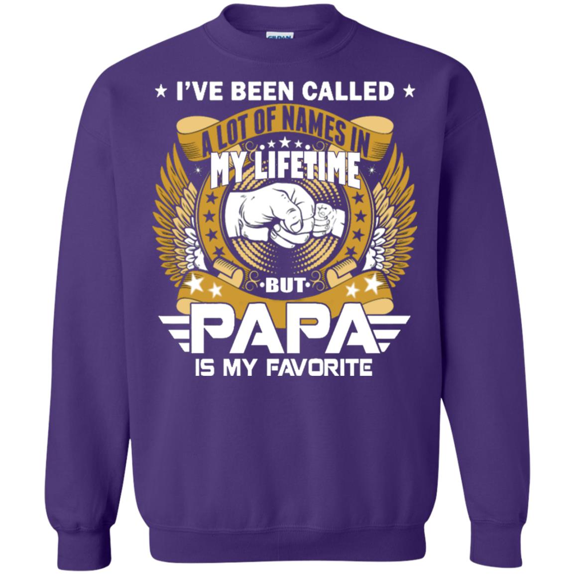 But Papa Is My Favorite Papa Shirt Purple