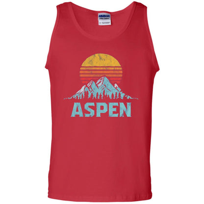 Aspen Mountain T-shirt Red
