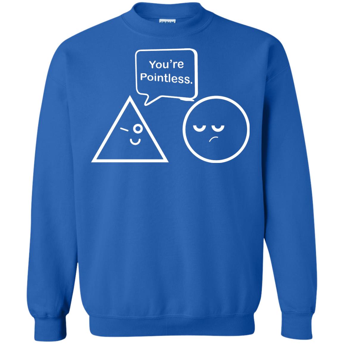 Math Lover T-shirt You're Are Pointless Royal
