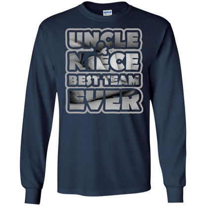 Uncle And Niece Best Team Ever Shirt For Uncle Or Niece Navy