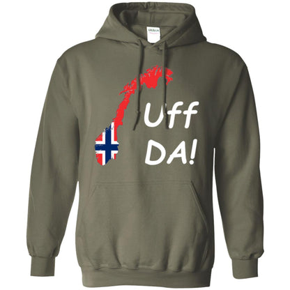 Norwegian Uff Da T-shirt Military Green
