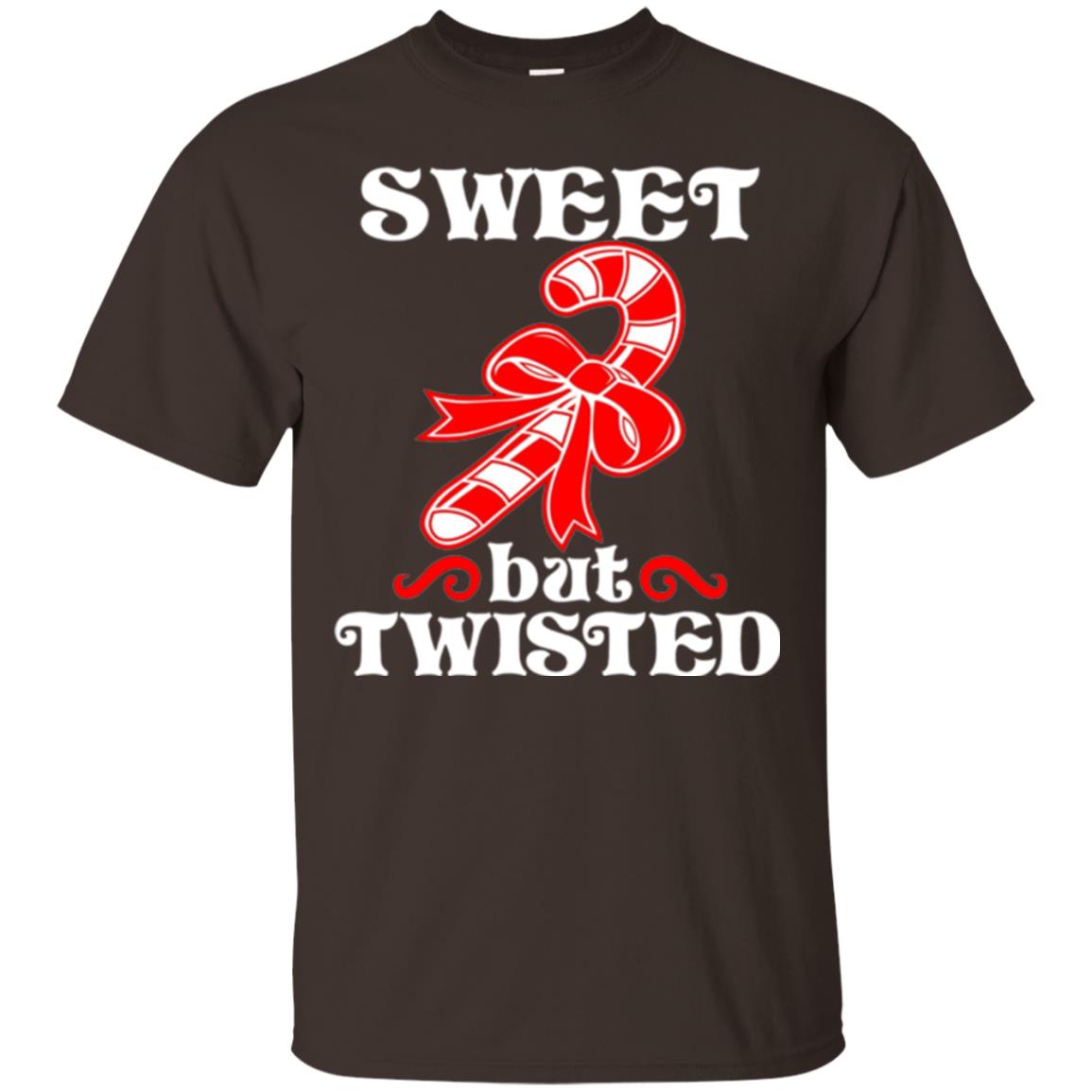 Sweet But Twisted Christmas T-shirt Dark Chocolate