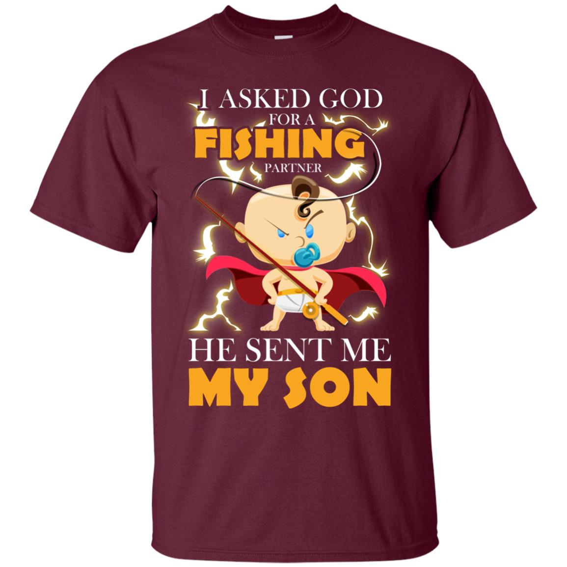 I Asked God For A Fishing Partner He Sent Me My Sons Maroon