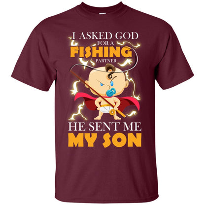 I Asked God For A Fishing Partner He Sent Me My Sons Maroon