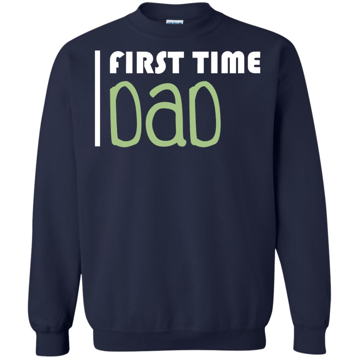 First Time Dad New Dad Shirt Navy