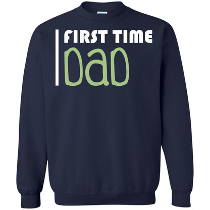 First Time Dad New Dad Shirt Navy