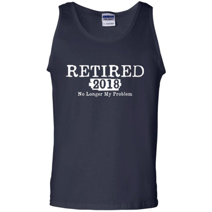 Retired T-shirt 2018 No Longer My Problem Navy