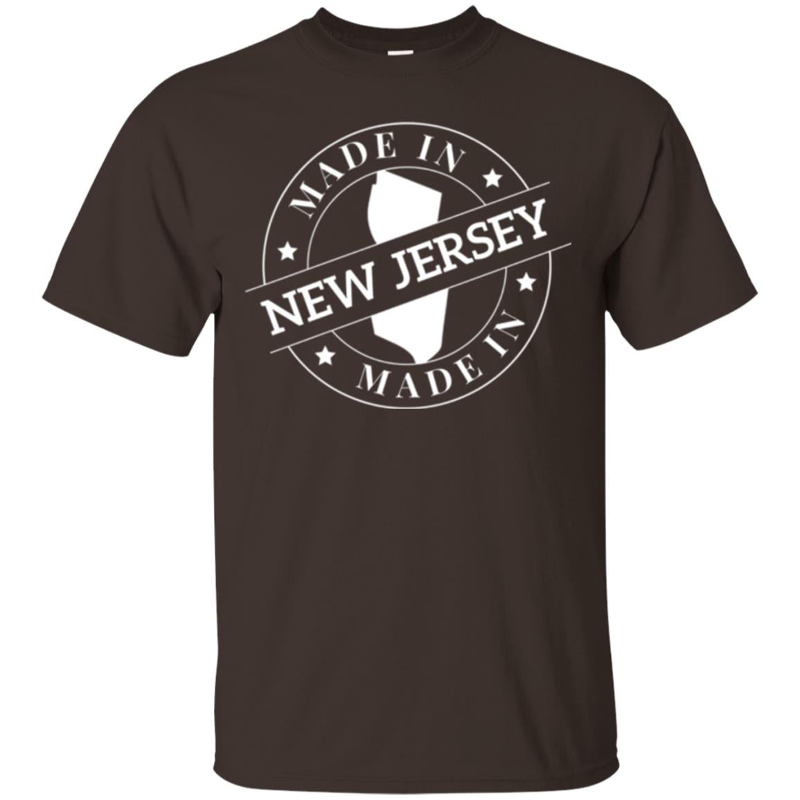 Made In New Jersey T-shirt Dark Chocolate
