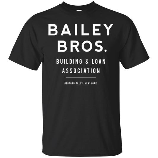 Bailey Bros Building And Loan Association T-shirt Black