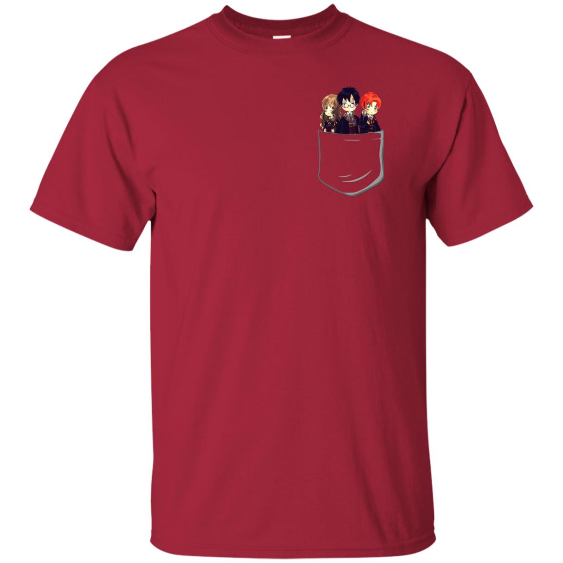 Harry Potter Pocket Movie Lover T-shirt Cardinal