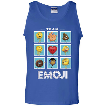 Film T-shirt Emoji Panels Graphic T-shirt Royal