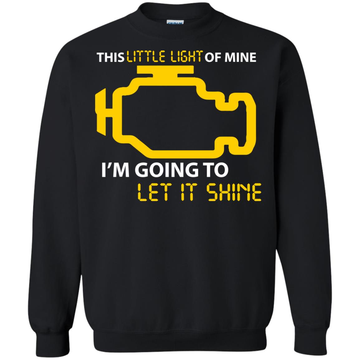 Engineer T-shirt This Little Light Of Mine Black