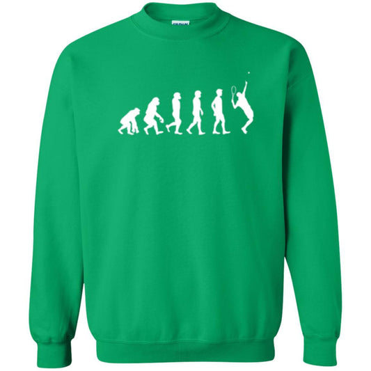 Evolution Of Tennis Player T-shirt Irish Green