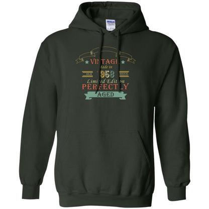 Vintage Made In Old 1958 Original Limited Edition Perfectly Aged 60th Birthday T-shirt Forest Green