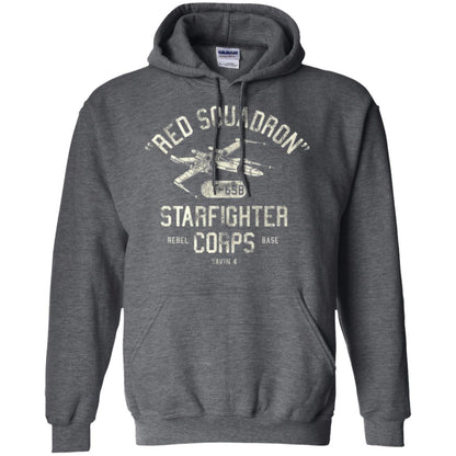 Movie T-shirt Red Squadron Starfighter Rebel Corps Base Dark Heather