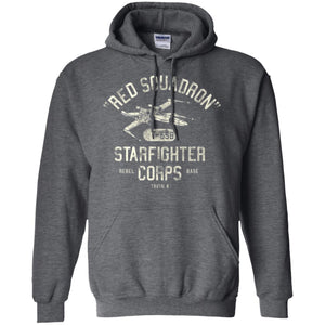 Movie T-shirt Red Squadron Starfighter Rebel Corps Base