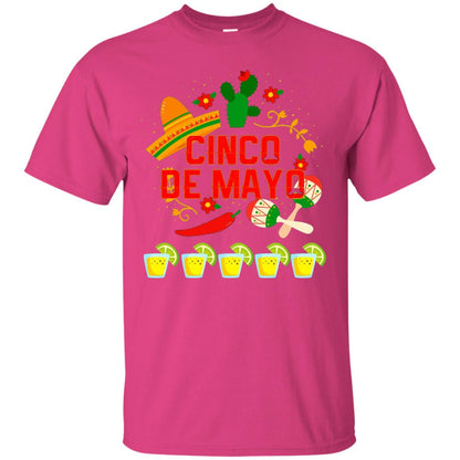 Fiesta Cinco De Mayo T-shirt Cinco De Mayo Heliconia