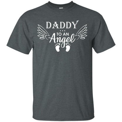 Daddy To An Angle Daddy In Heaven Shirt Dark Heather
