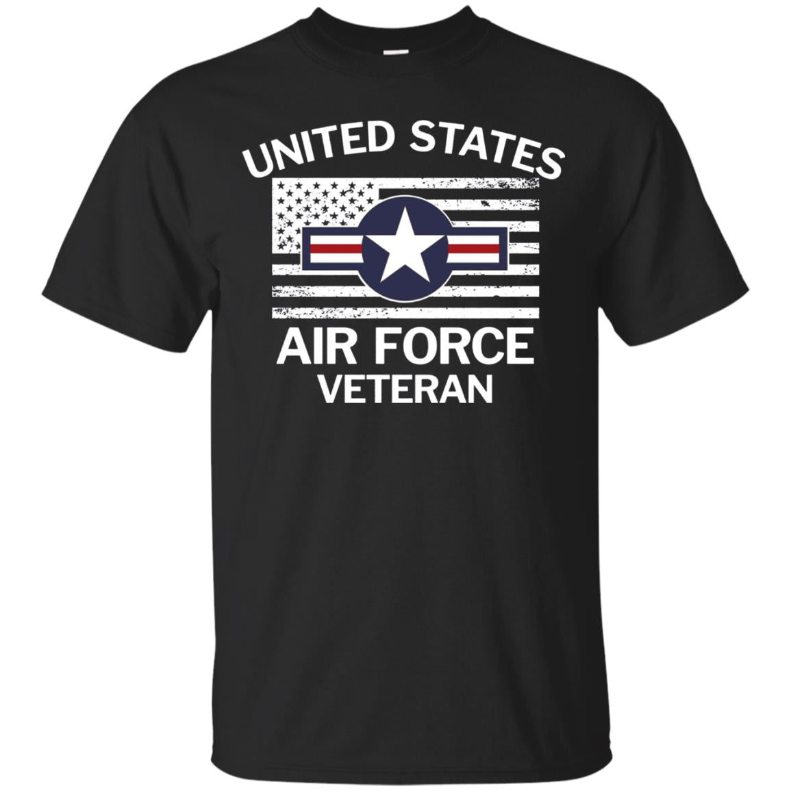 United States Air Force Veteran T-shirt Black