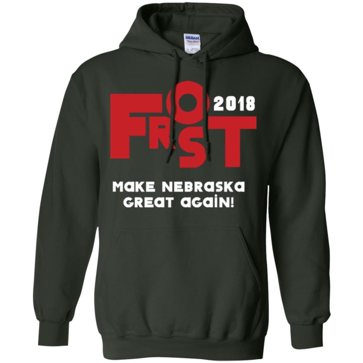 Frost 2018 Make Nebraska Great Again T-shirt Forest Green