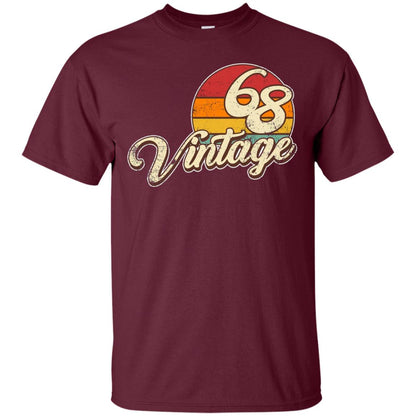 50th Birthday Shirt 1986 Vintage Maroon