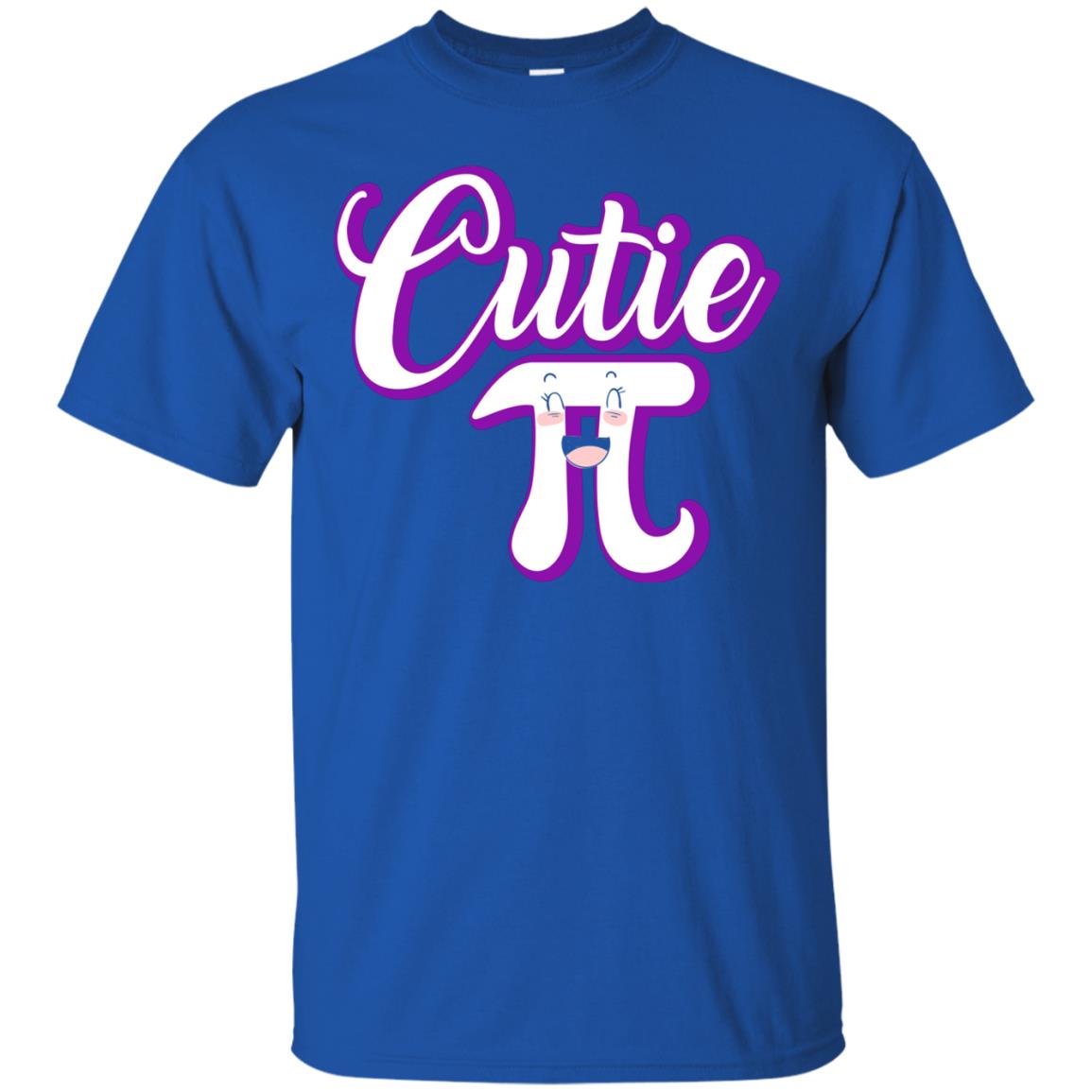 Cutie Pi Math Teacher T-shirt Royal