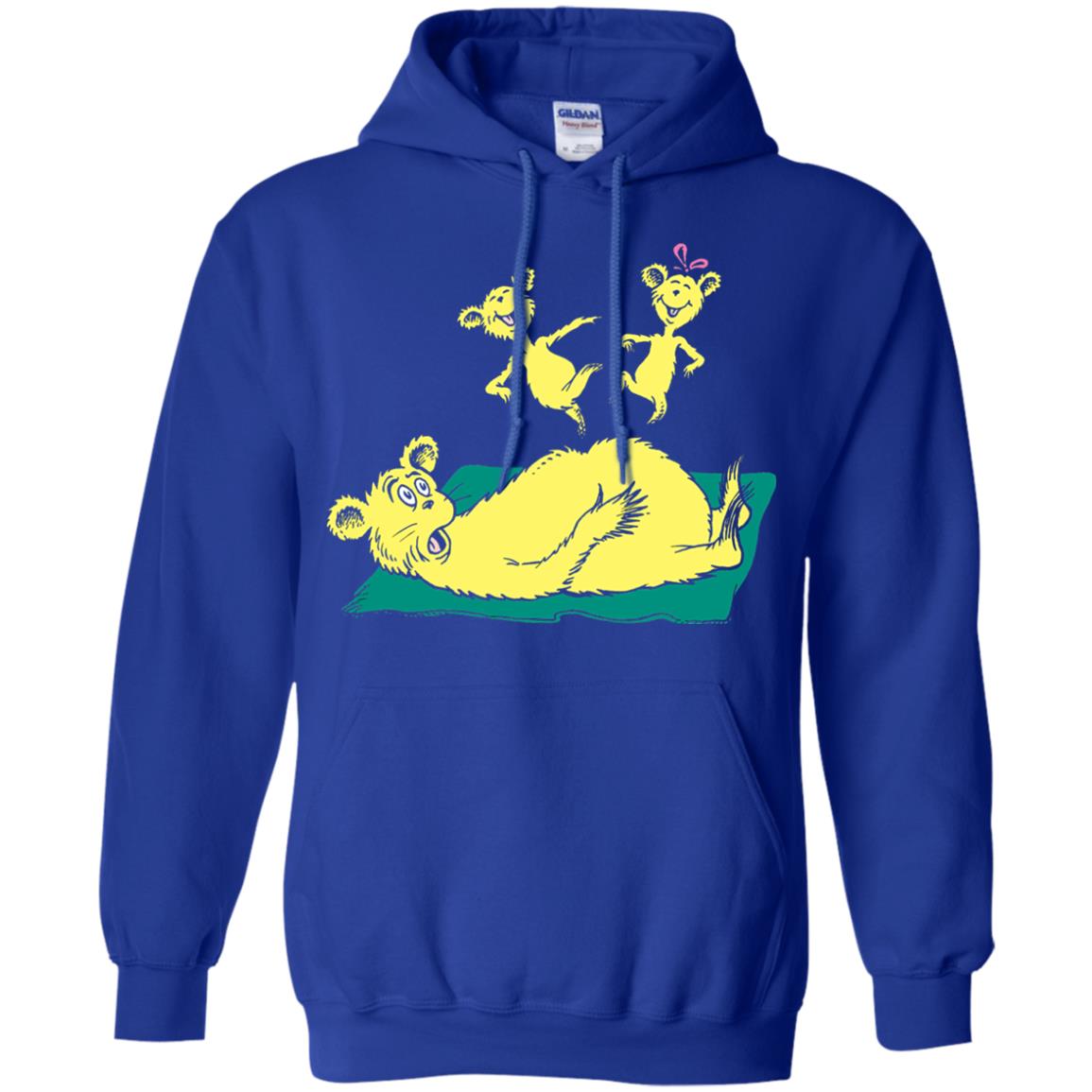 Dr. Seuss Hop On Pop Book Lover T-shirt Royal