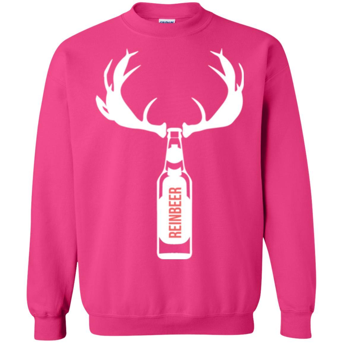 Christmas T-shirt Funny Christmas Reinbeer Heliconia