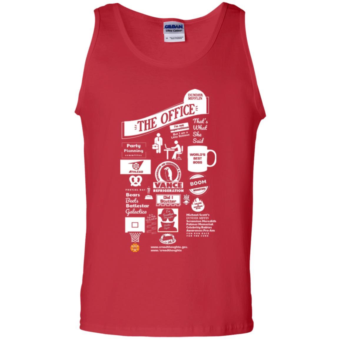 The Mashup Ofice T-shirt Red