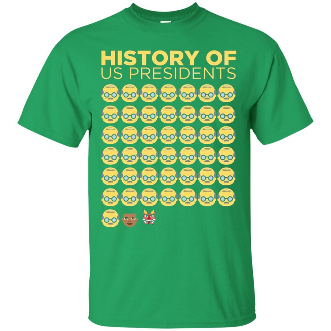 Anti Trump T-shirt History Of Us Presidents Irish Green